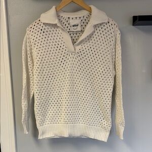 Aerie Crochet Sweater